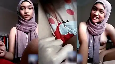 Aisyah Hijab Coklat Lakukan VCS Hot Tanpa Sensor